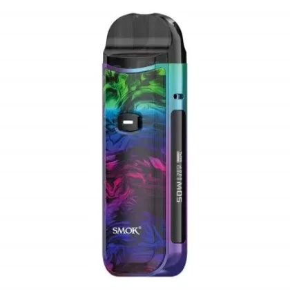 Smok Nord 50W Kit - Colour#Black Armour>Black Carbon fiber>Red Stab Wood>Blue>White Armour>Brown>Red>Cyan Pink Cobra