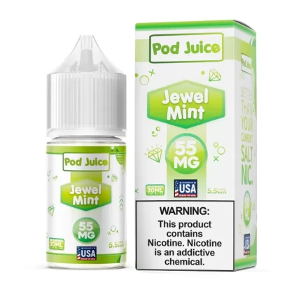 Pod Juice SALT - Jewel Mint - 30ML E-Liquid - 0MG