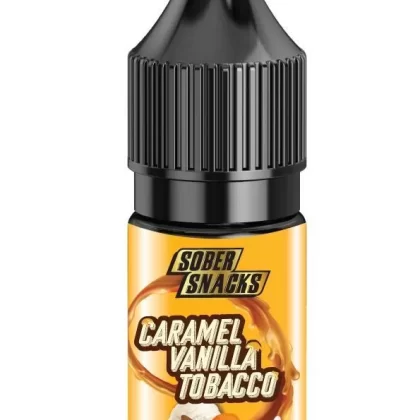 Sober Snacks – Caramel Vanilla Tobacco Salt Nicotine - Vapevandal
