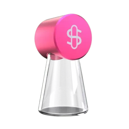 STÜNDENGLASS ASH CATCHER – PINK - Ecigdepot