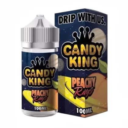 Peachy Rings by Candy King 100ml - Vape Product, Vape Product
