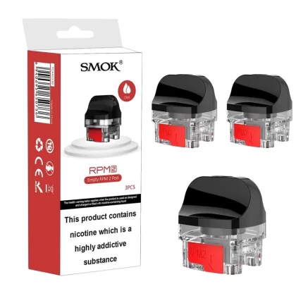 SMOK RPM2 Empty RPM2 Pod 2ml – Precision Refilling for Enhanced Vaping Experience (3-Pack)