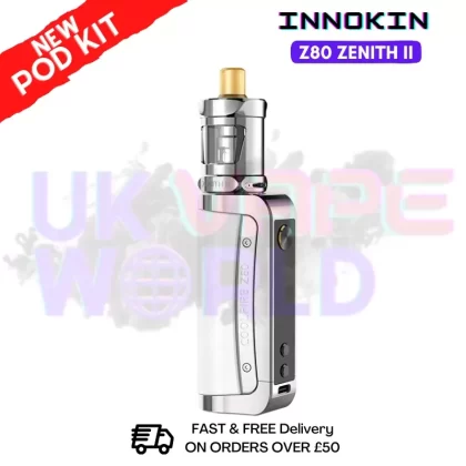 Leather White Innokin CoolFire Z80 Zenith II Kit