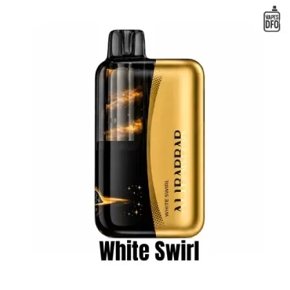 White Swirl – ALIBARBAR SWIRL - Non-rechargeable / Extra Large / ALIBARBAR / Beverage & Dessert