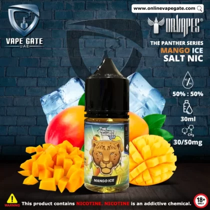 Mango Ice - The Panther Series Ice 30ml Saltnic by Dr. Vapes