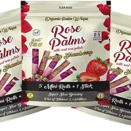 Rose Palms 5 Mini Rolls