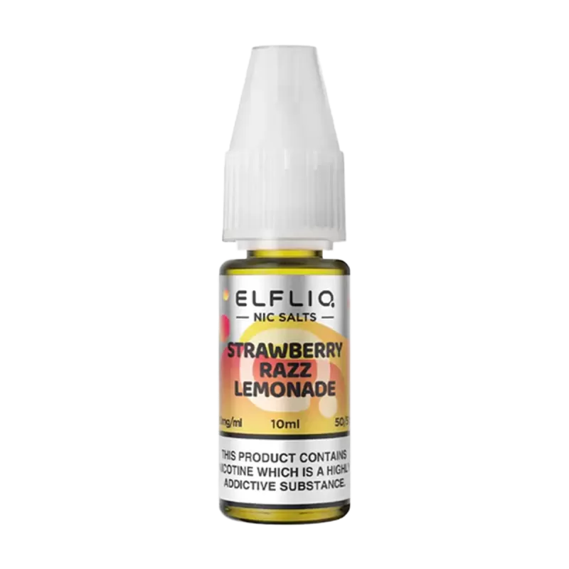 Strawberry Razz Lemonade Elfliq Nic Salt by Elfbar - 10ml - Vape Product, Vape Product