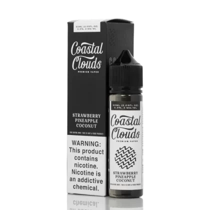 Coastal Clouds Strawberry Pineapple Coconut Vape e-Liquid 60mL - Beyondvape