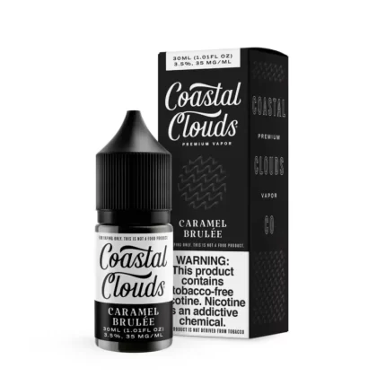 Caramel Brulee SALT – Coastal Clouds Co. – 30mL - Vape Product, Vape Product