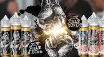 Hit that Donut Juice 30/60ML - Flavor#Boston Cream>Berry Donut~Size#60ml>30ml 50/50~Nic Level#0mg>3mg>6mg>12mg>18mg (C0F303)