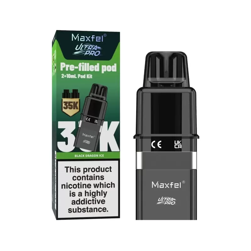 Maxfel Ultra Pro 35K Prefilled Pods - Strawberry ice - Image 3