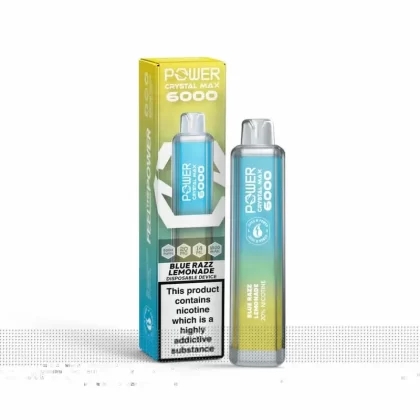 Power Crystal Max 6000 Blue Razz Lemonade