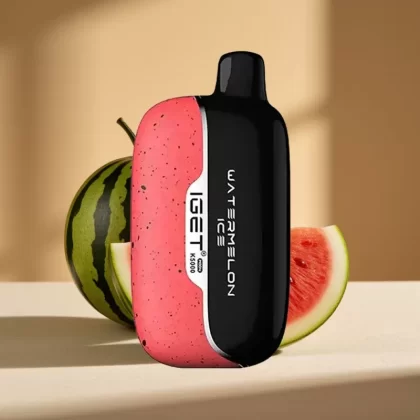 IGET Moon K5000 Puffs 5000 Puffs Disposable Vape Watermelon Ice – 81.5g, 1.35 Ohm Mesh Coil