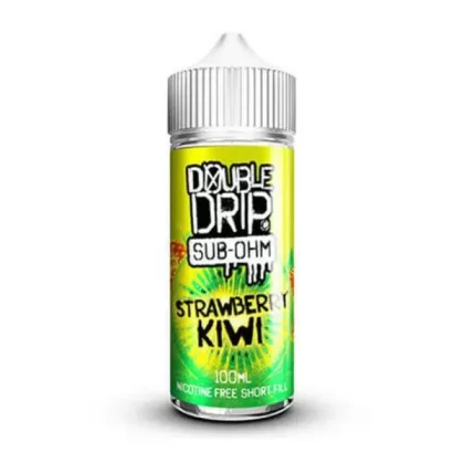 Double Drip Sub Ohm Strawberry Kiwi 100ML Shortfill