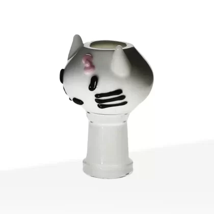 Novelty | Kitty Glass Dome | 14mm – White