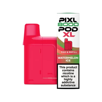 Watermelon Ice Pixl 8000 Refill Pack - Vapeshop Co