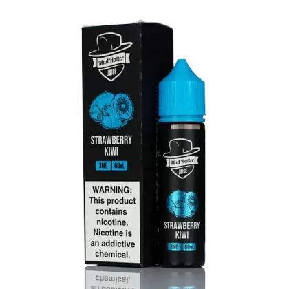 Mad Hatter Juice - Strawberry Kiwi - 60ml - 3mg