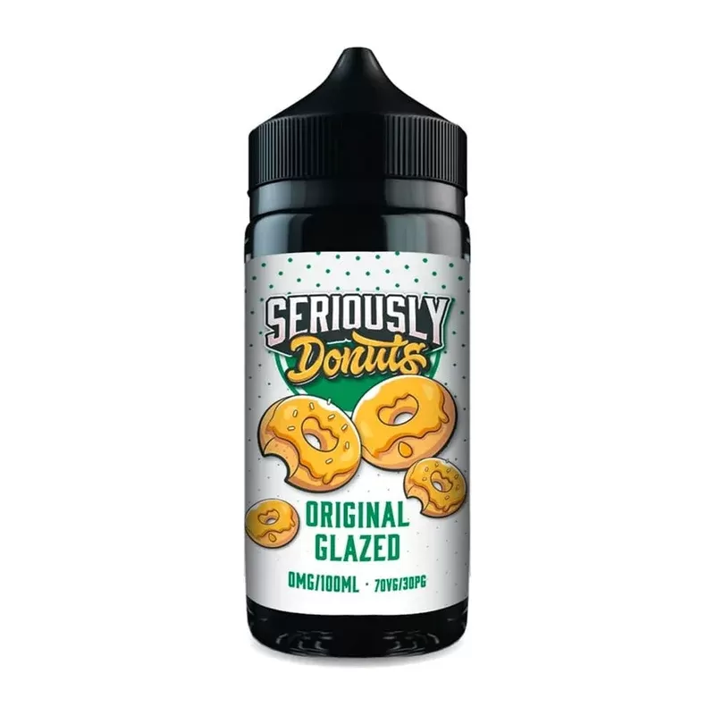 Original Glazed Doozy Vape Seriously Donuts 100ml Shortfill E Liquid