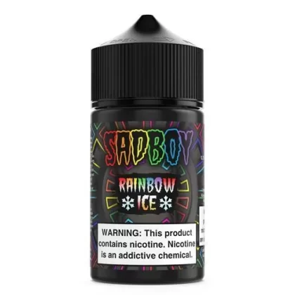 Sale $5.25 – Rainbow Ice by Sadboy E-Liquid 60ml