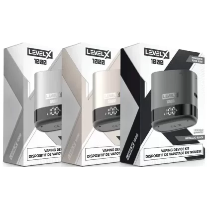 LEVEL X DEVICE KIT 1000 - Black, Silver