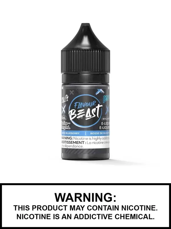 Boss Blueberry Iced by Flavour Beast Salts