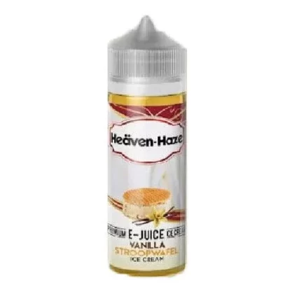 VANILLA SRTOOPWAFEL ICECREAM BY HEAVEN HAZE E LIQUID 100ML 70VG