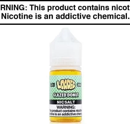 GLAZED DONUT BY LOADED NIC SALT 30ML - Vape Product, Vape Product