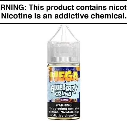 BLUEBERRY CRUMB BY MEGA SALTS 30ML - Vapejuice