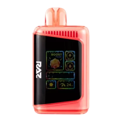 Strawberry Peach Gush RAZ LTX 25000 GUSH EDITION - Nicotine#50mg~Size#Single>5 Pack (46F407)