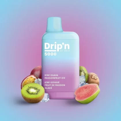 DRIP’N 5000 – KIWI GUAVA PASSIONFRUIT ICE