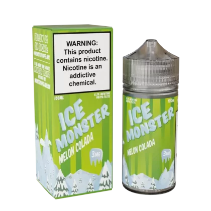 Ice Monster - Melon Colada - 100ML E-Liquid - 3MG