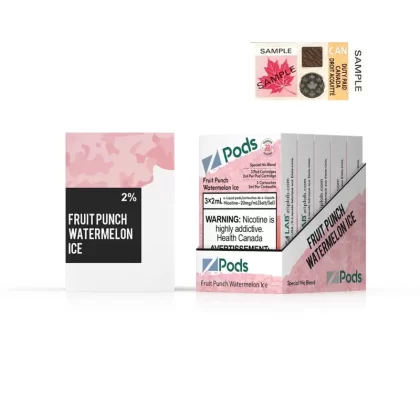 ZPODS – FRUIT PUNCH WATERMELON ICE