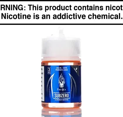SUBZERO BY HALO E LIQUID 60ML - Vape Product, Vape Product