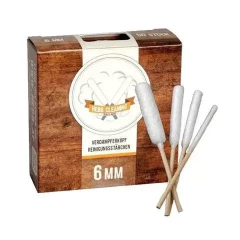 HEBB Vape Cleaning Swabs - Size#3.5mm>5mm>6mm>8mm