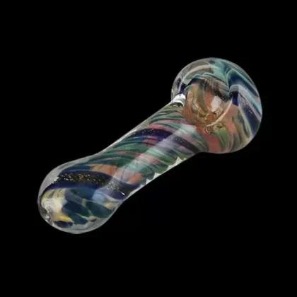 Spiral Fumed Dicro Glass Hand Pipe