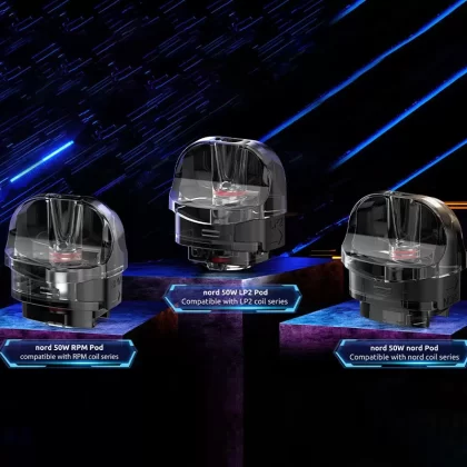 SMOK Nord 50W Replacement Empty Pod 3pcs/pack - 4ml LP2 Pod / CN-SZ