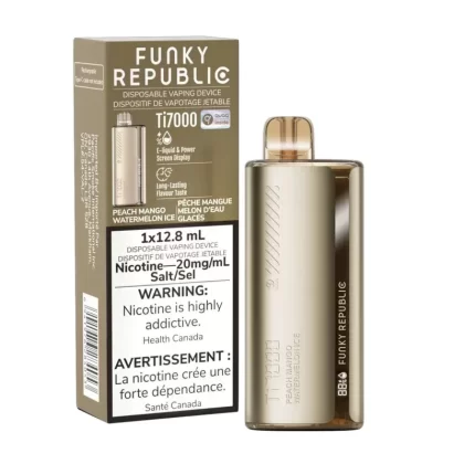 FUNKY REPUBLIC 7000 – PEACH MANGO WATERMELON ICE