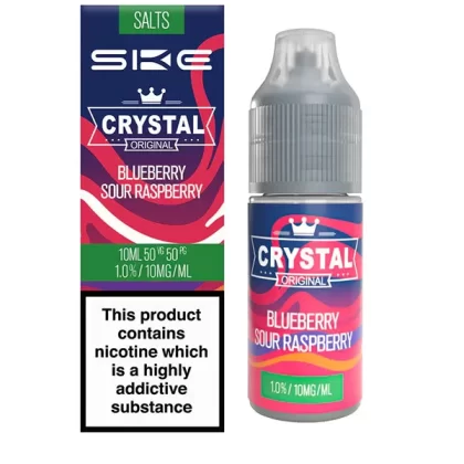 Blueberry Sour Raspberry SKE Crystal Nic Salt E-Liquids - 20mg