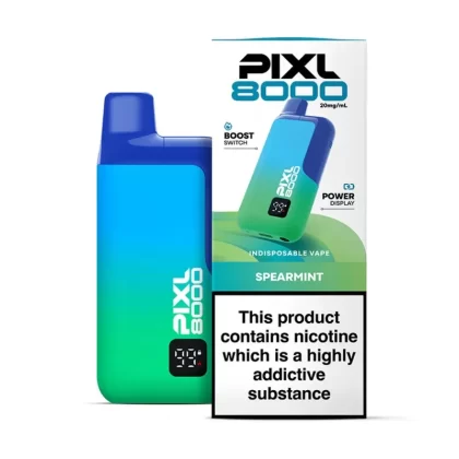 Pixl 8000 Prefilled Pod Kit Spearmint - Ecigpremium