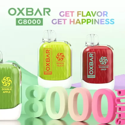 OXBAR G8000 Disposable Device - 8000 Puffs - Sakura Grape