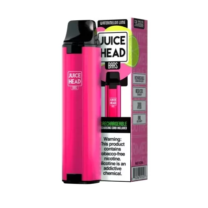 Juice Head Bars Disposable – Watermelon Lime [3000 puffs] CLEARANCE