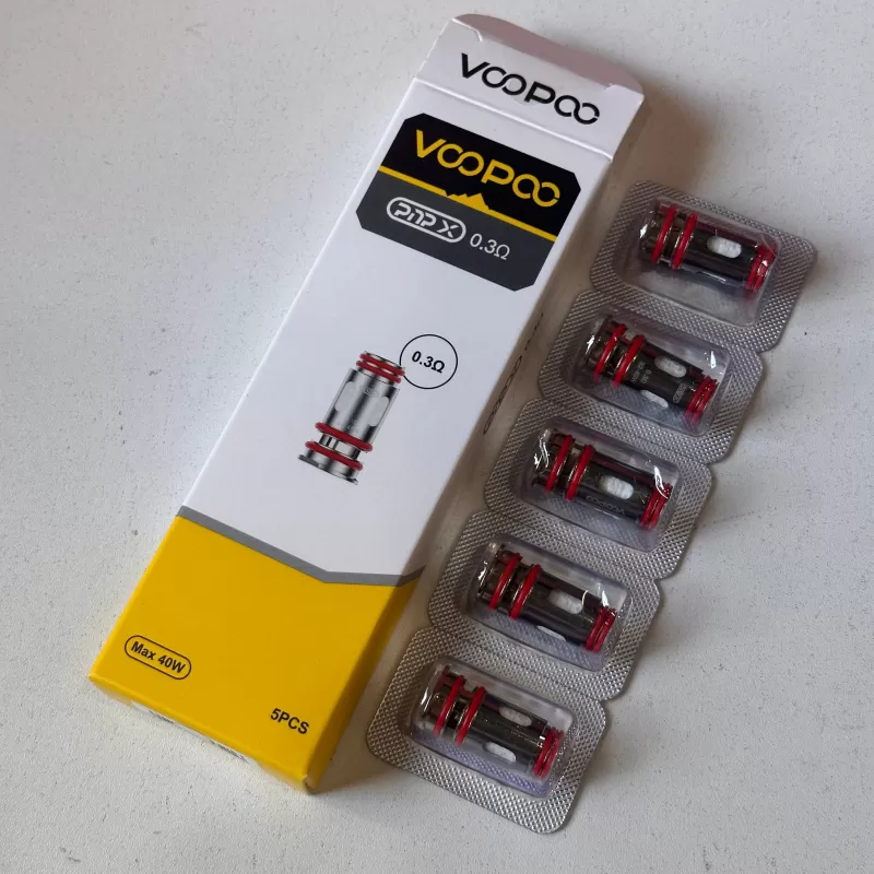 Voopoo PnP X replacement coils - 1pc / 0.3ohms (32-40w) - Image 2