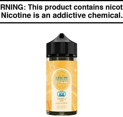 PINEAPPLE WHIP ICE BY KILO REVIVAL 100ML - Vapejuice
