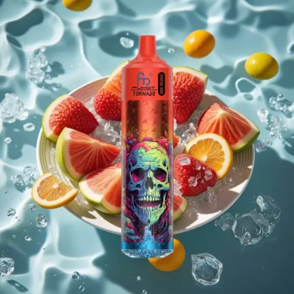 Fumot RandM Tornado 30000 Puffs Disposable Vape 30mL Lush Ice 5% Mesh Coil LED Display - Bangvapeaustralia