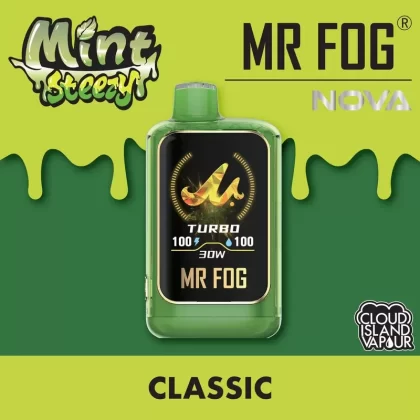 MR FOG NOVA 36K Disposable Vape – Mint Steezy Classic