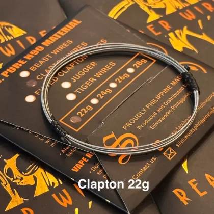 Reaper Wires by Silvisworks U.S Pure N90 Material 1meter - Clapton 22g