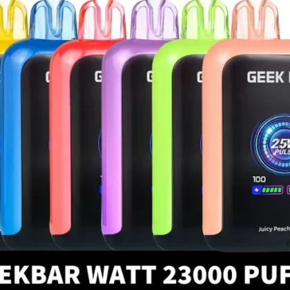 Geek Bar 23000 Puffs Disposable Vape - Vapesmokezone