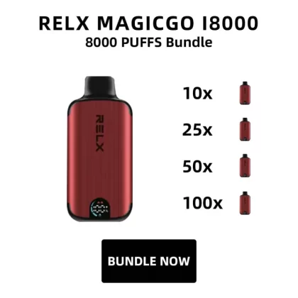 Relx Magicgo i8000 25 Pack - Ozvapeone