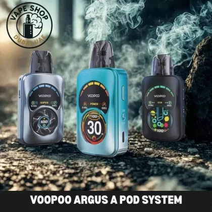 VOOPOO Argus A Pod System in Dubai - Pearl White, Phantom Black