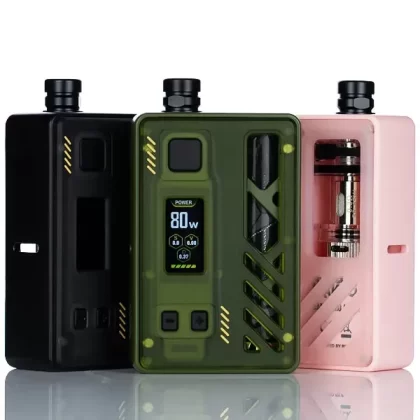 Rincoe Manto AIO Ultra 80W Boro Mod and RBA Kit (DISCONTINUED) - Black